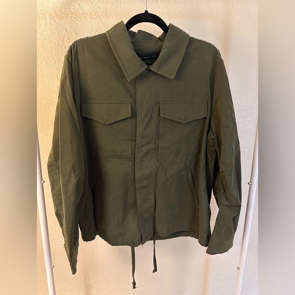 Zara Women Button Up Jacket